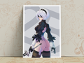 2B Art Print | NieR Automata Fan Art