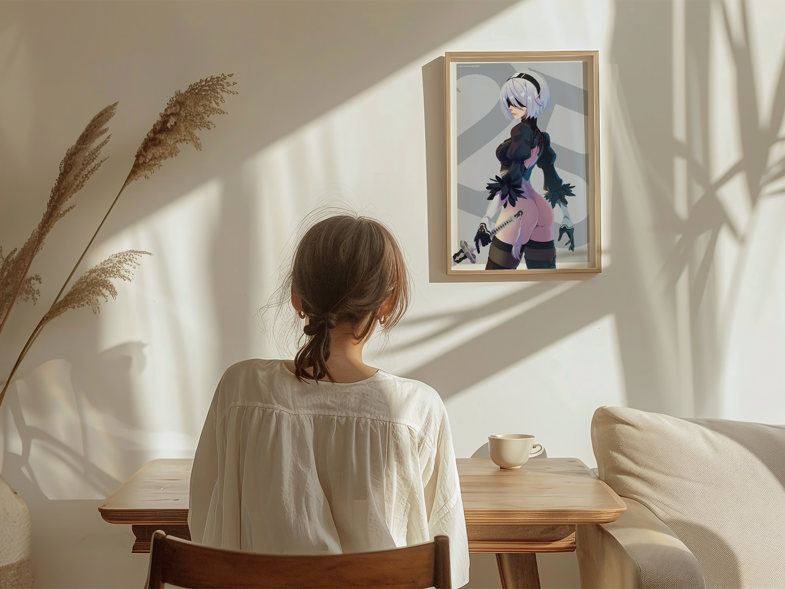2B Art Print | NieR Automata Fan Art