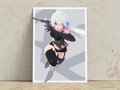 A2 Art Print | NieR Automata Fan Art