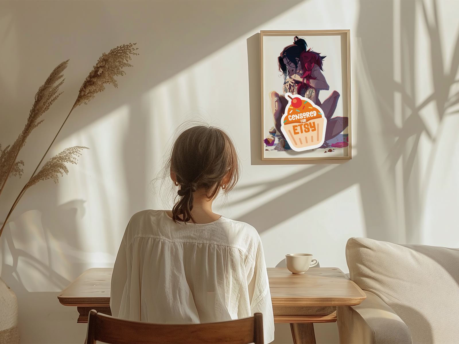 Caitlyn & Vi Art Print | Arcane Romantic Poster