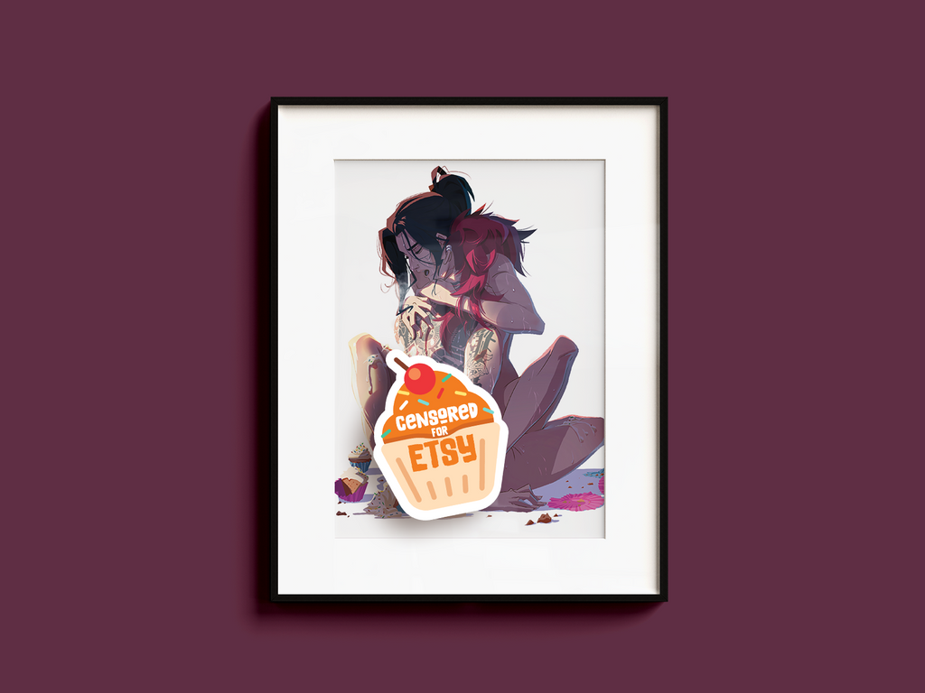 Caitlyn & Vi Art Print | Arcane Romantic Poster
