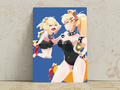 Bowsette Jr. Anime Art Print | Stylized Mario Fan Art