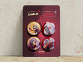 Charlie & Vaggie | Hazbin Hotel Badges