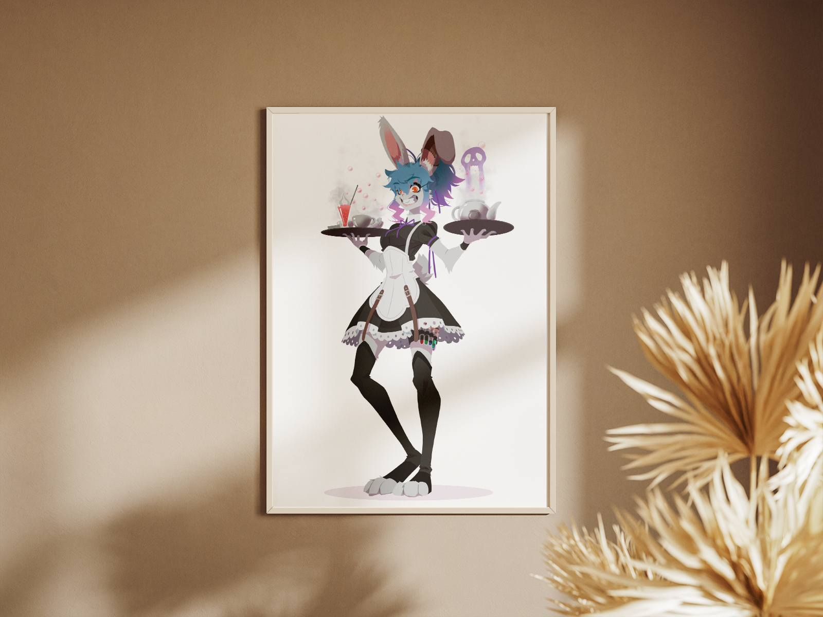 Fran the Maid Art Print | Gothic Lolita DnD Poster