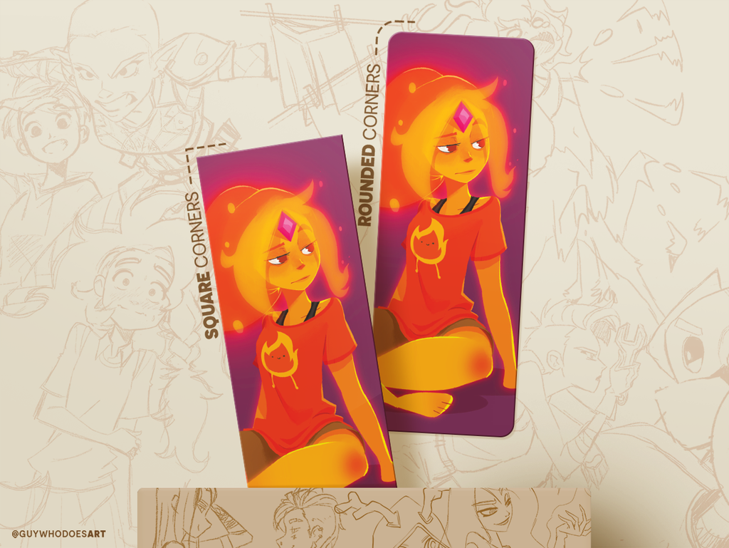 Flame Princess Bookmark | Adventure Time Fan Art