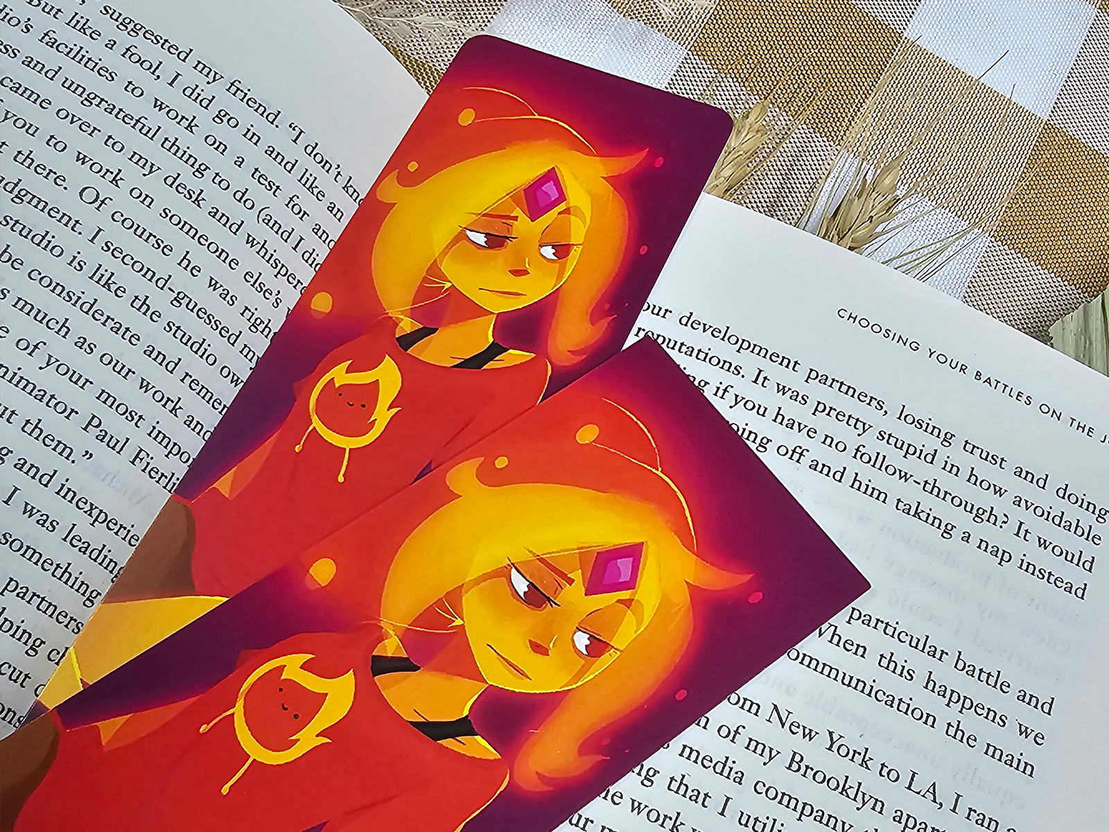 Flame Princess Bookmark | Adventure Time Fan Art
