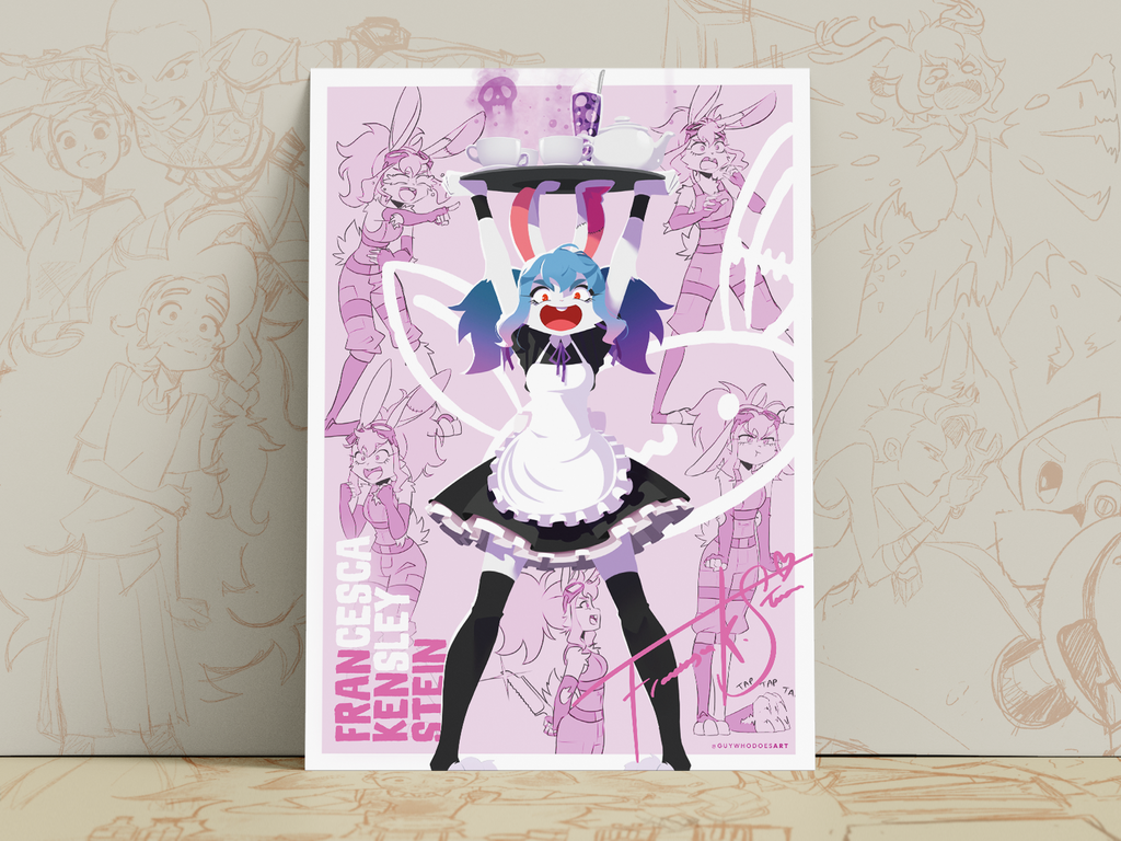 Fran Art Print | Gothic Lolita Harengon Poster