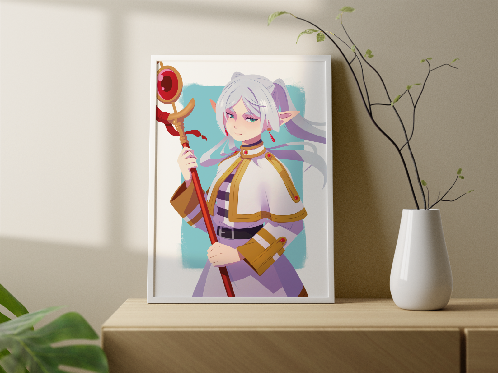 Frieren Art Print | Anime Fan Art Poster