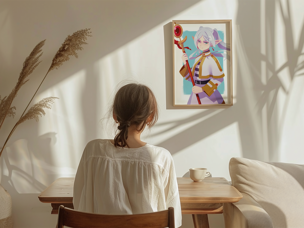 Frieren Art Print | Anime Fan Art Poster