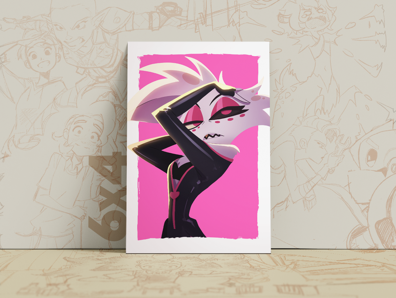 Angel Dust | Hazbin Hotel Art