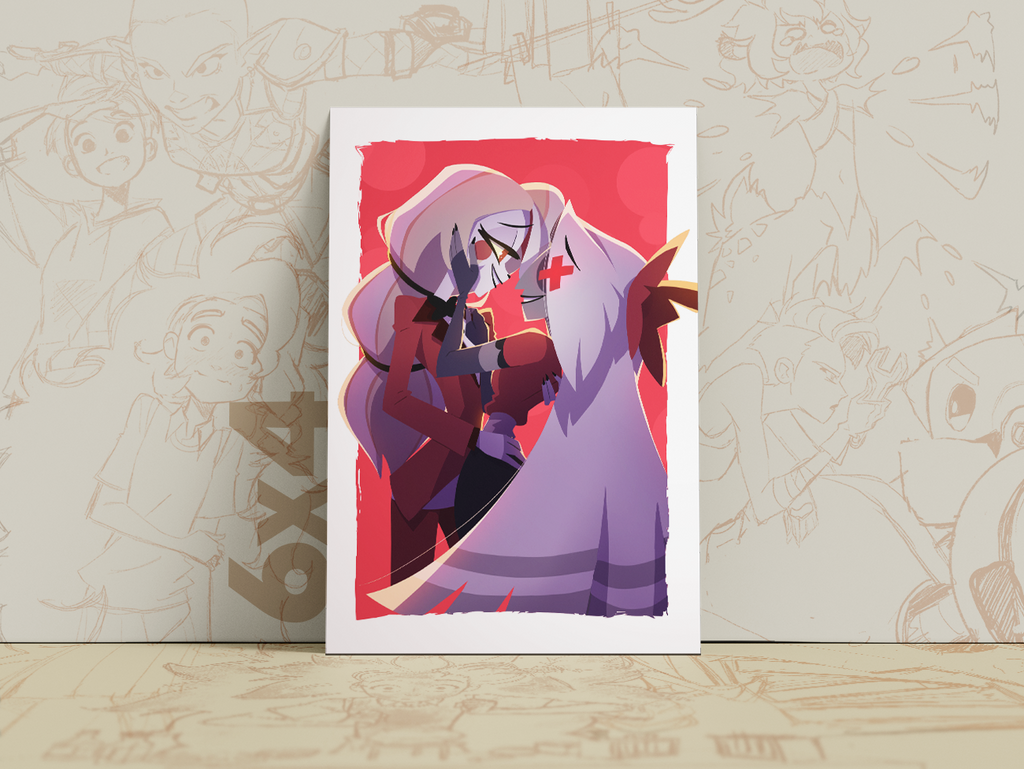 Charlie & Vaggie | Hazbin Hotel Art