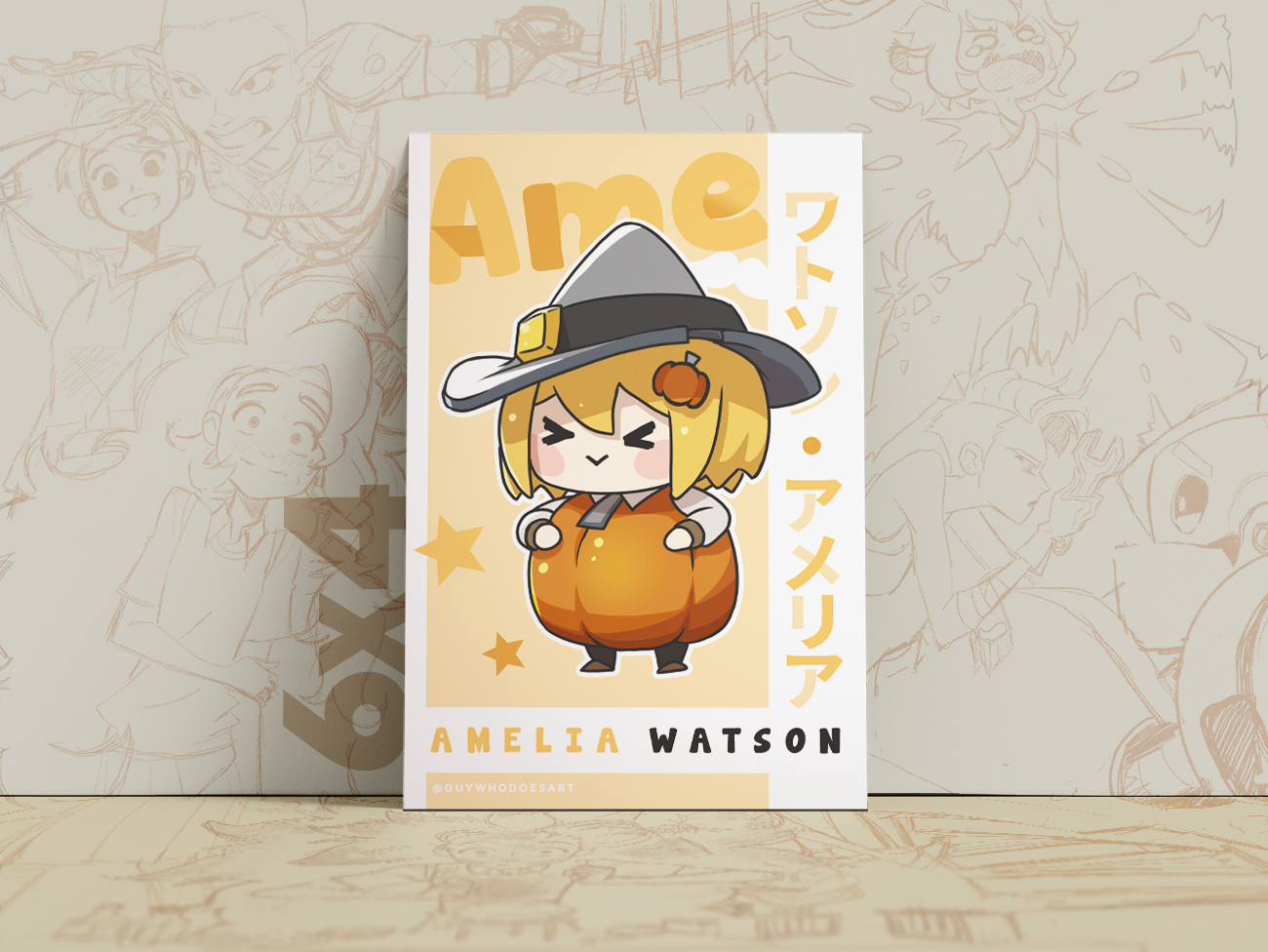 Amelia Watson Art Print