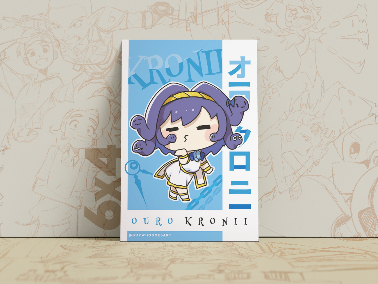 Ouro Kronii Art Print
