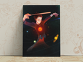 Helios Conductor Art Print | Cosmic Mythology Poster