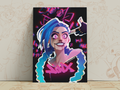 Jinx Art Print | Arcane Graffiti Poster