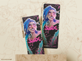 Jinx Arcane Bookmark – Chaotic Graffiti Fan Art