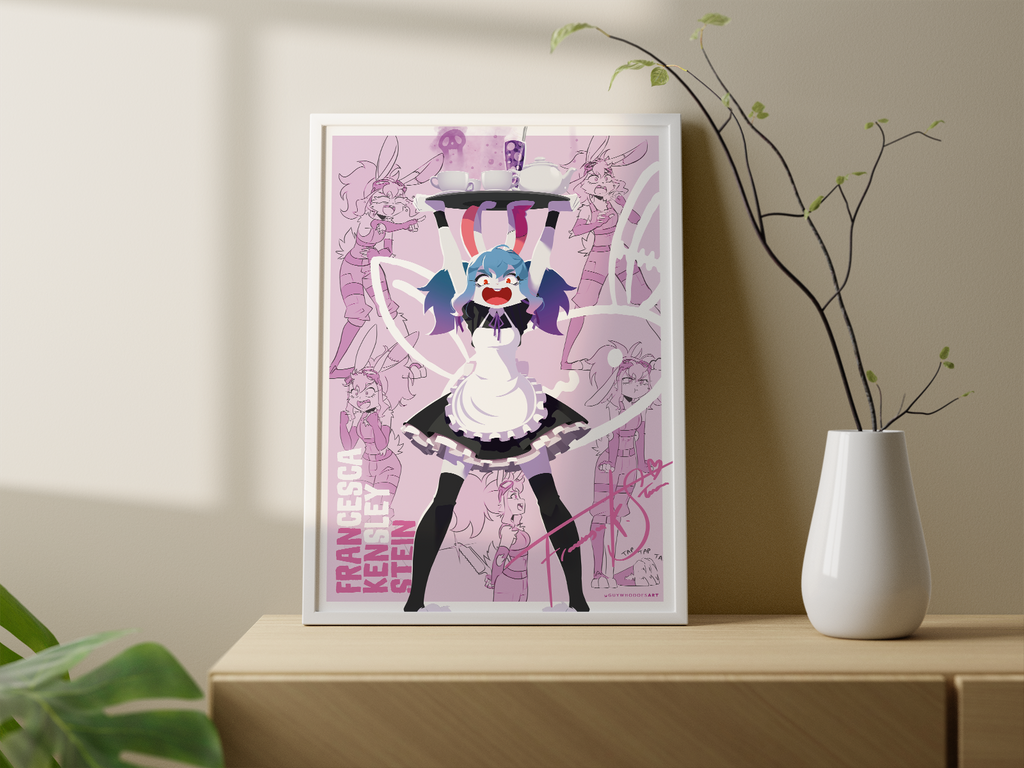 Fran Art Print | Gothic Lolita Harengon Poster