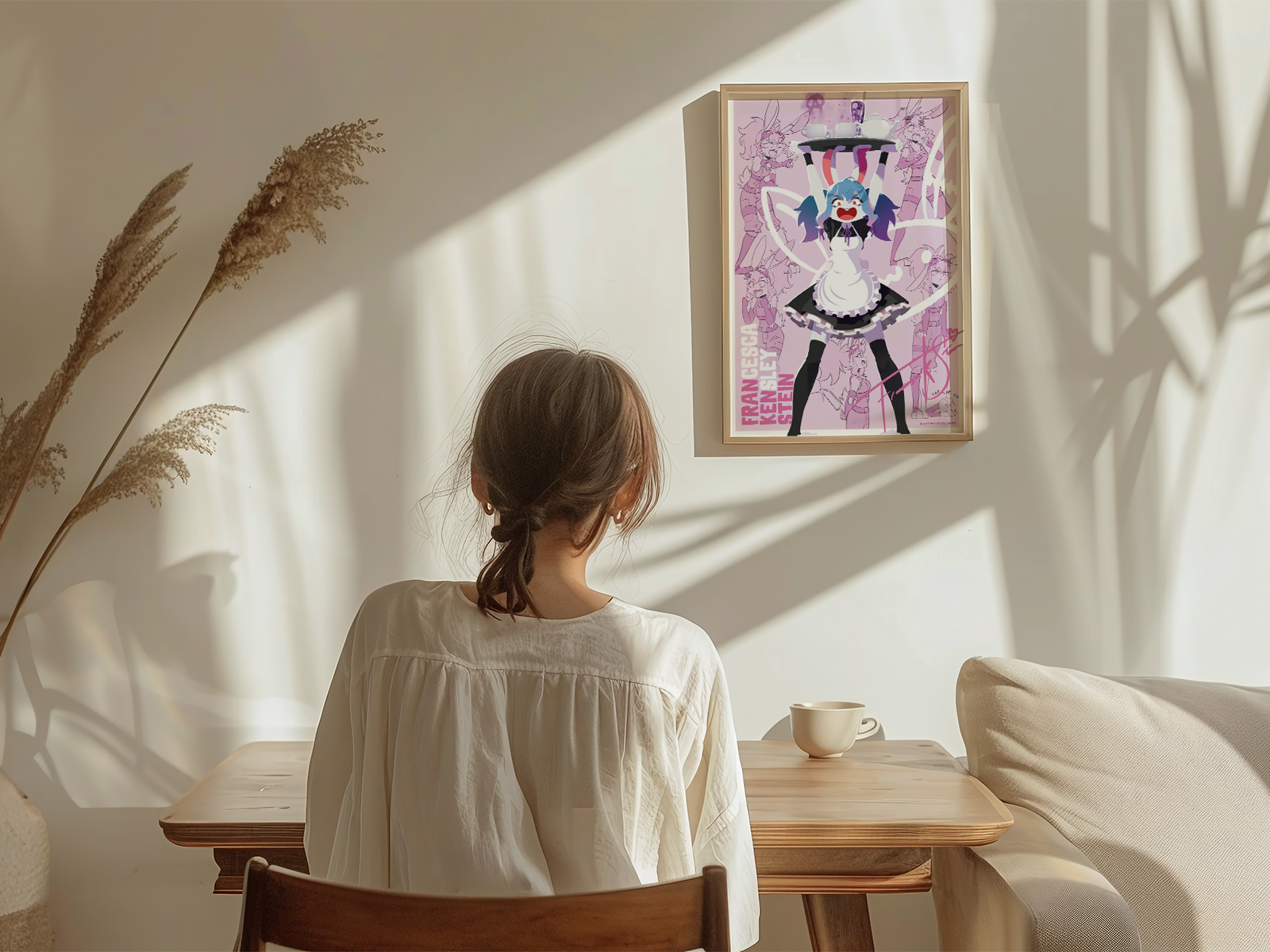 Fran Art Print | Gothic Lolita Harengon Poster