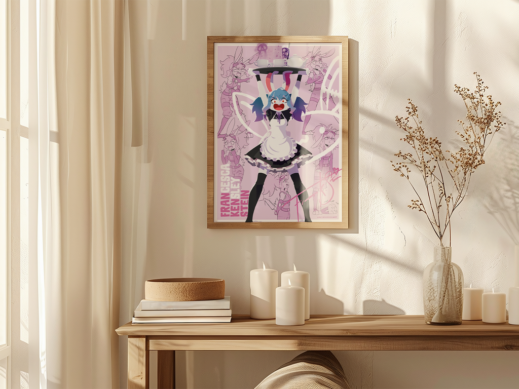 Fran Art Print | Gothic Lolita Harengon Poster