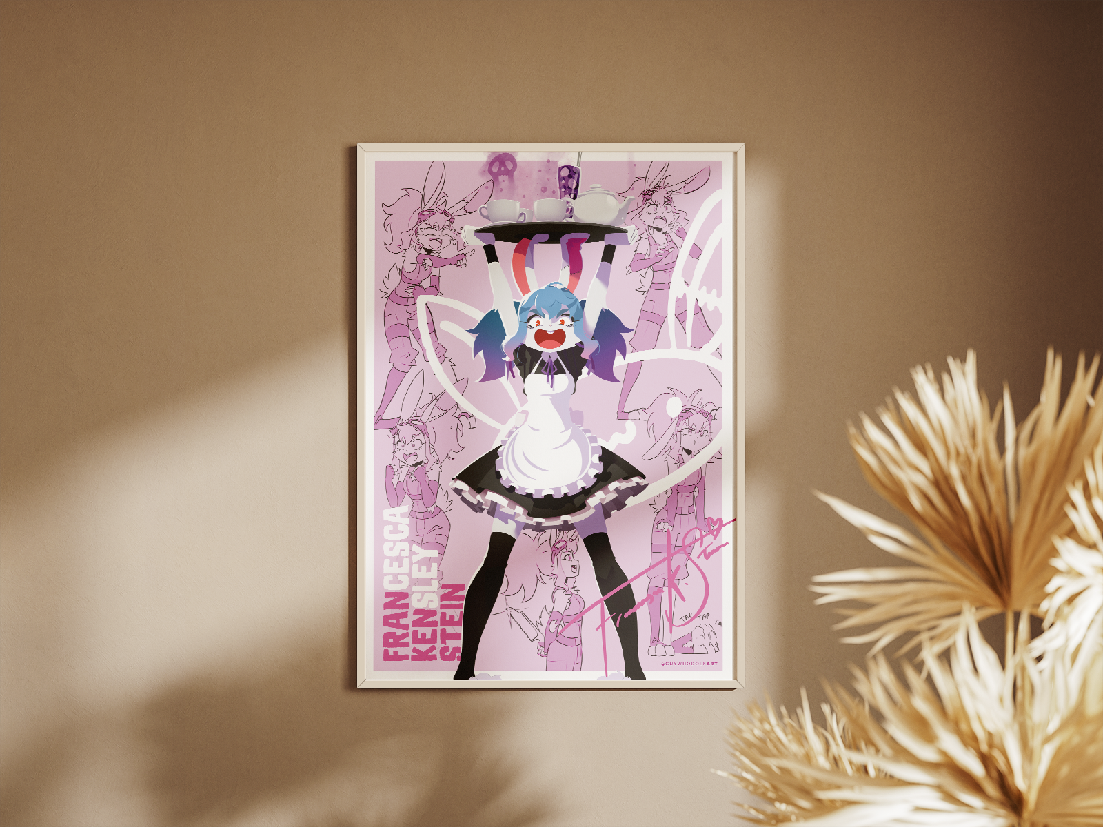 Fran Art Print | Gothic Lolita Harengon Poster