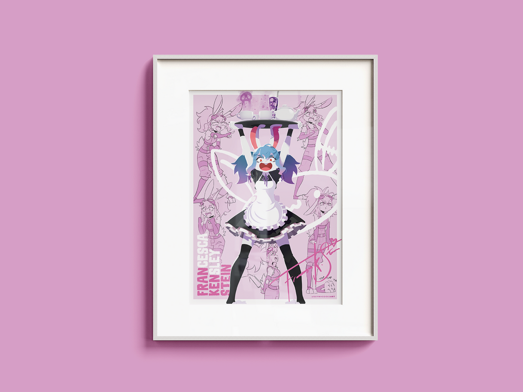 Fran Art Print | Gothic Lolita Harengon Poster