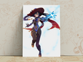 Mona Art Print | Genshin Impact Poster