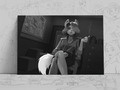 Roxanne “Roxy” Snow Art Print | Film Noir Femme Fatale Arctic Fox Wall Decor