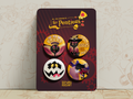 Sir Pentious Badge Set | Hazbin Hotel Badges