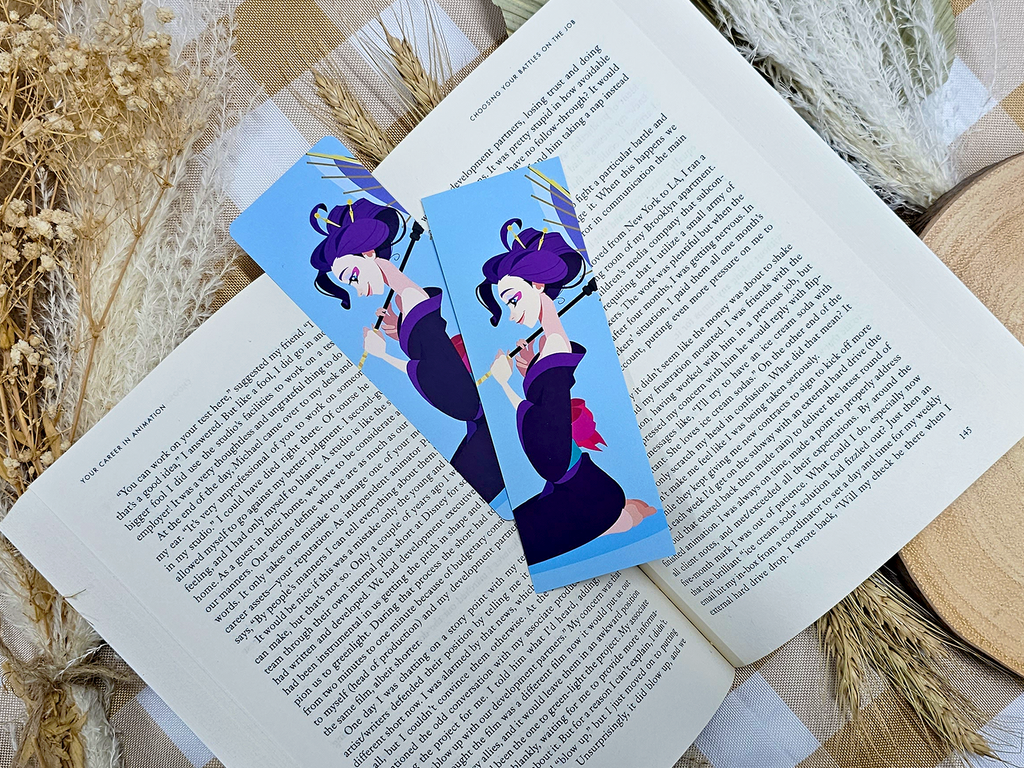 Rarity Geisha Bookmark – My Little Pony Inspired Art
