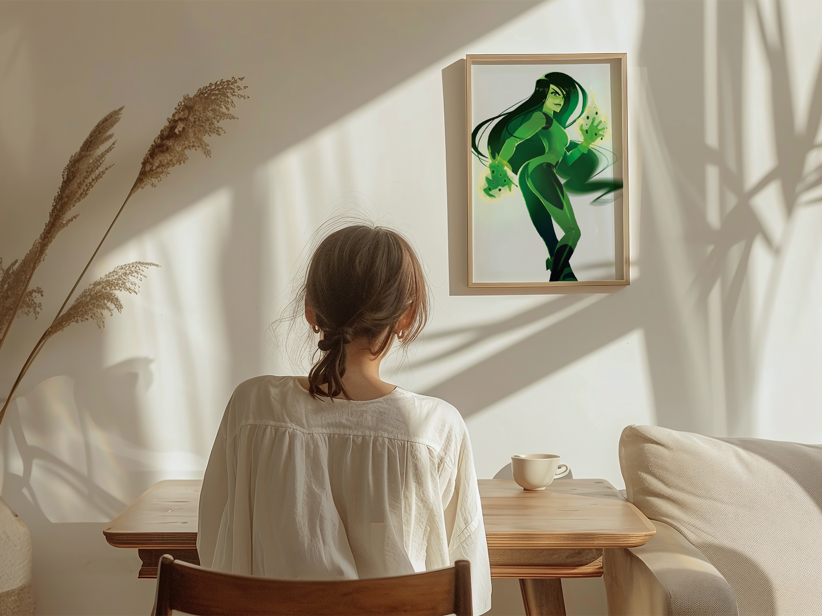 Shego Art Print | Kim Possible Anime Poster