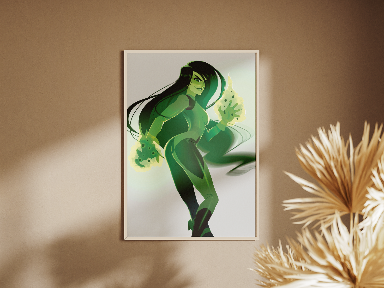 Shego Art Print | Kim Possible Anime Poster