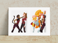 Catradora Art Print | She‑Ra and the Princesses of Power Fan Art
