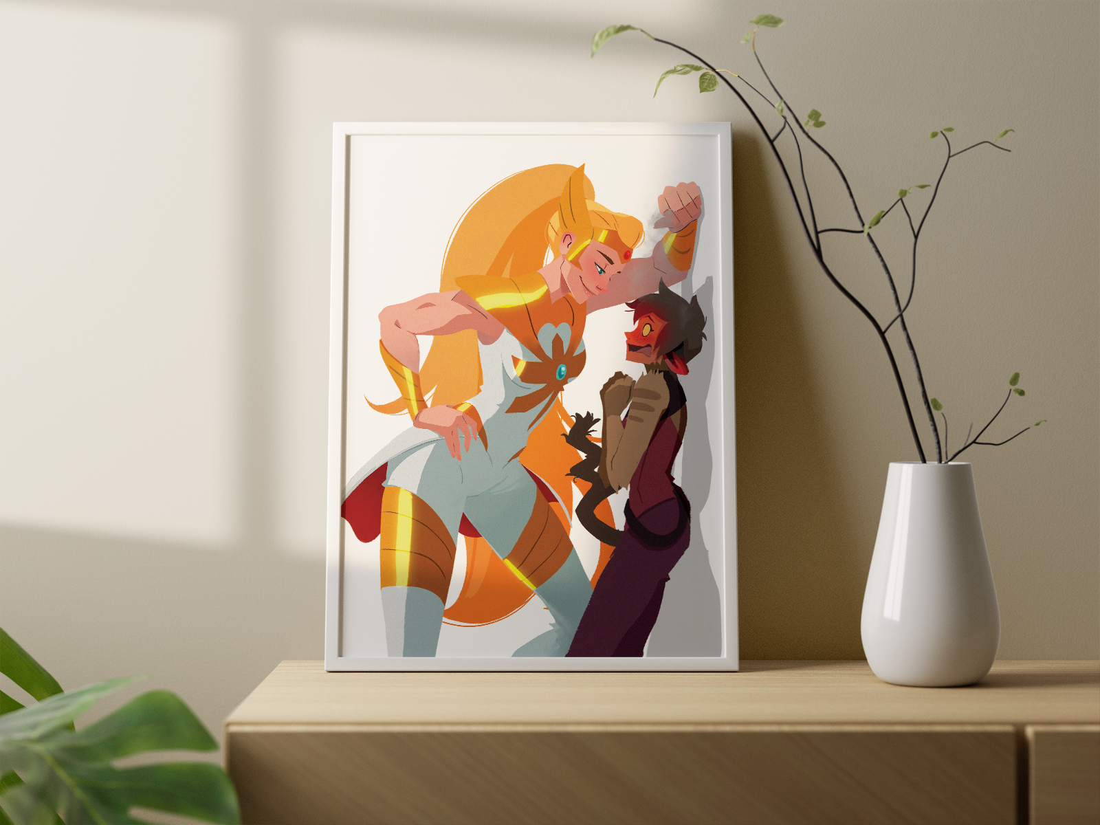 Catradora Art Print | She‑Ra and the Princesses of Power Fan Art