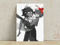 Vivian & Roxy Art Print | Film Noir Furry Poster