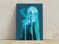 Water Spirit Art Print | Anime Fantasy Poster